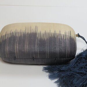Serpui Marie Raffia Clutch Straw over the shoulder purse